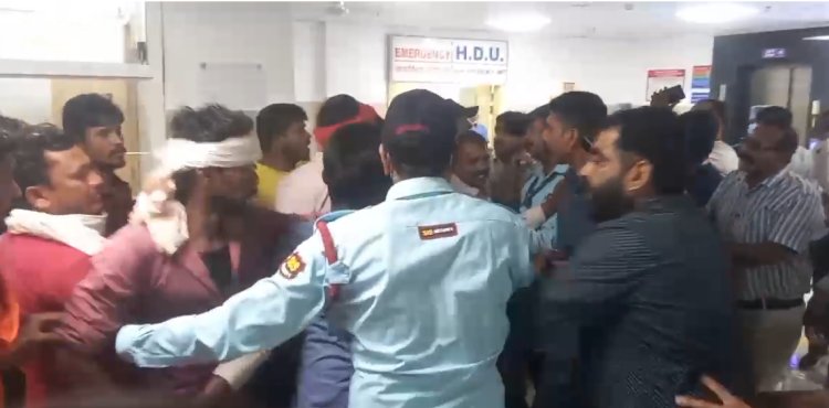 Satna news:ब्रेन ऑपरेशन के बाद किडनी निकालने का सनसनीखेज आरोप,अस्पताल में मचा बवाल