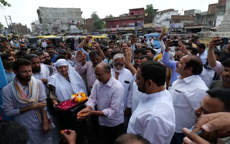 महापौर की पहल से राहगीरों को राहत, हॉस्पिटल चौराहे पर शुरू हुआ RO वॉटर ATM