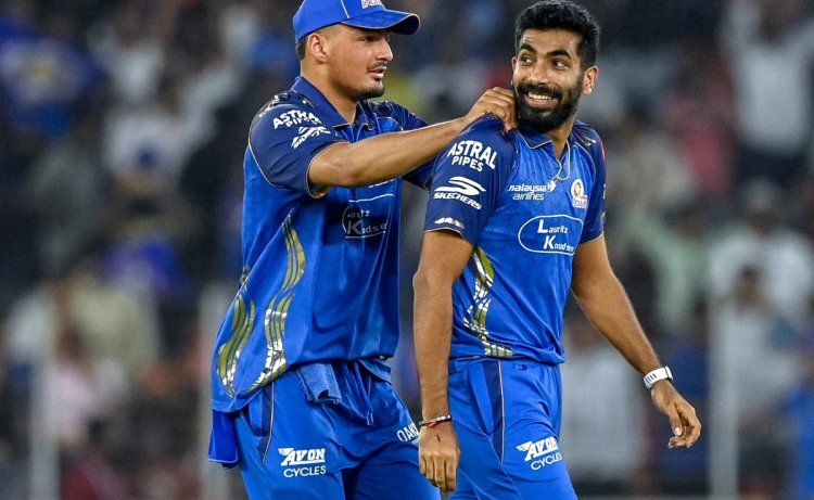 जसप्रीत बुमराह का धमाका: पहली गेंद पर विकेट, मुंबई ने गुजरात को 99 रन से हराया