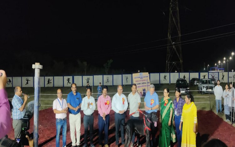 वेटरनरी कॉलेज में सजा 'कैनाइन कार्निवल', डॉग शो में 35 प्रजातियों ने दिखाया जलवा