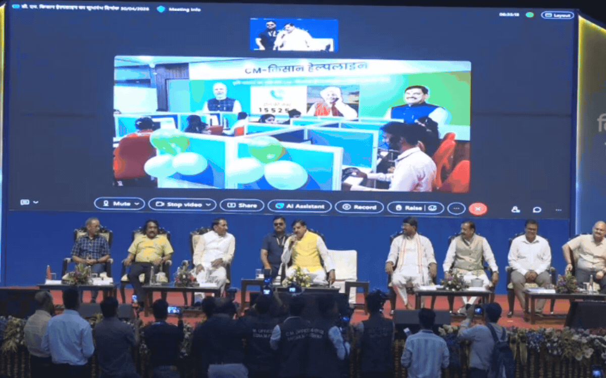 सीएम का सरप्राइज कॉल: पूछा- गर्मी की तीसरी फसल कैसे लें जवाब मिला- अधिकारी करेंगे आपसे संपर्क