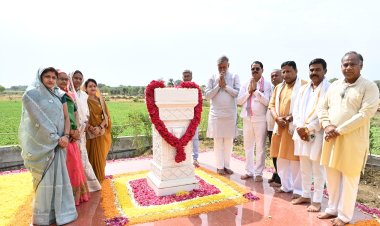 गोटेगांव में मंत्री प्रहलाद सिंह पटेल ने किया वृक्षारोपण, भतीजे मणिनागेंद्र सिंह पटेल को दी श्रद्धांजलि