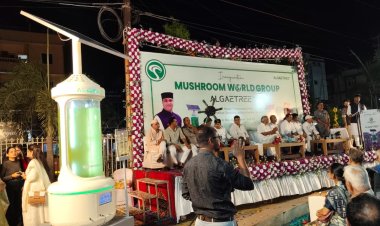 भोपाल बना देश का पहला शहर, जहां लगी कार्बन कैप्चरिंग टेक्नोलॉजी 'एल्गी ट्री'