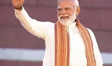 मोदी बंगाल जीत पर बोले- वर्षों की साधना सिद्ध:इसकी खुशी कार्यकर्ताओं के चेहरे पर; PM बंगाली धोती पहनकर भाजपा मुख्यालय पहुंचे