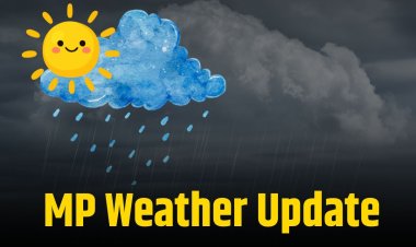 MP Weather Update: कई जिलों में आंधी-बारिश, तापमान में गिरावट