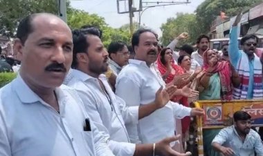 BJP नेता का चालानी कार्रवाई से बचने के लिए हंगामा, सब-इंस्पेक्टर पर रौब दिखाते CCTV में कैद हुई घटना