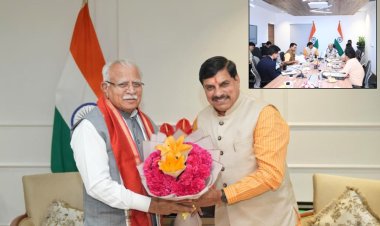 CM डॉ. मोहन यादव और मनोहर लाल की अहम मुलाकात, सिंहस्थ 2028 और शहरी विकास पर हुआ मंथन