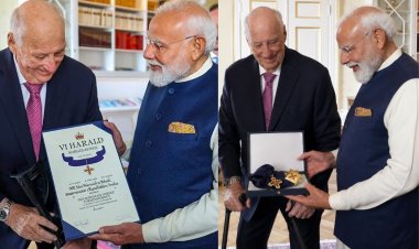 PM मोदी को मिला नॉर्वे का सर्वोच्च सम्मान: आज इंडिया-नॉर्डिक समिट में लेंगे हिस्सा, 4 देशों के प्रधानमंत्रियों से मिलेंगे