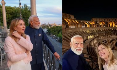 'Welcome to Rome, My Friend': Meloni से मिले Modi, डिनर के बाद दोनों प्रधानमंत्री साथ में कोलोसियम घूमने गए