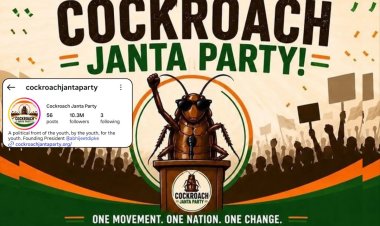 CJI के बयान के बाद वायरल हुई 'कॉकरोच जनता पार्टी', 6 दिन में इंस्टाग्राम पर 15M से ज्यादा फॉलोअर्स