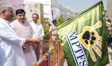IIFM भोपाल में IIBCA Pre Summit: CM डॉ. मोहन यादव और केंद्रीय मंत्री भूपेंद्र यादव ने रेस्क्यू व्हीकल्स को दिखाई हरी झंडी
