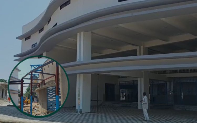रीवा: निर्माणाधीन CM राइज स्कूल में हादसा, लोहे की पाइप गिरने से 15 साल के किशोर श्रमिक की मौत