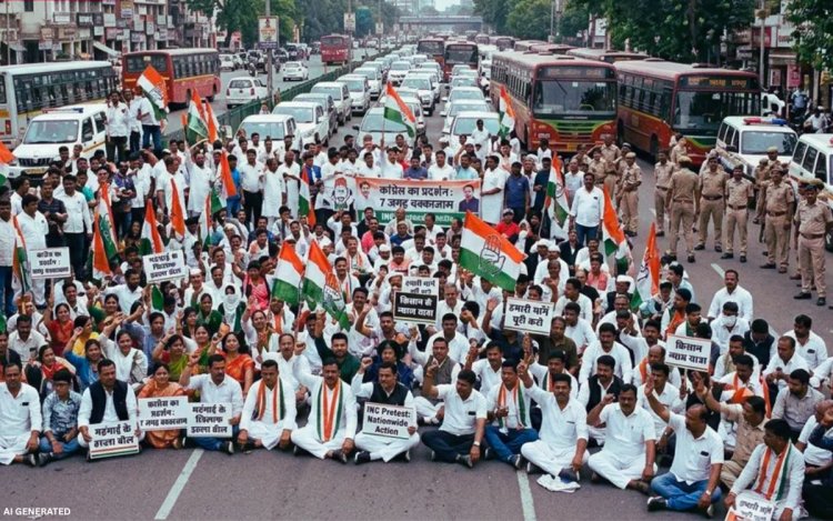 MP कांग्रेस का किसानों के समर्थन में बड़ा आंदोलन, NH-52 पर 7 जगहों पर आज चक्का जाम