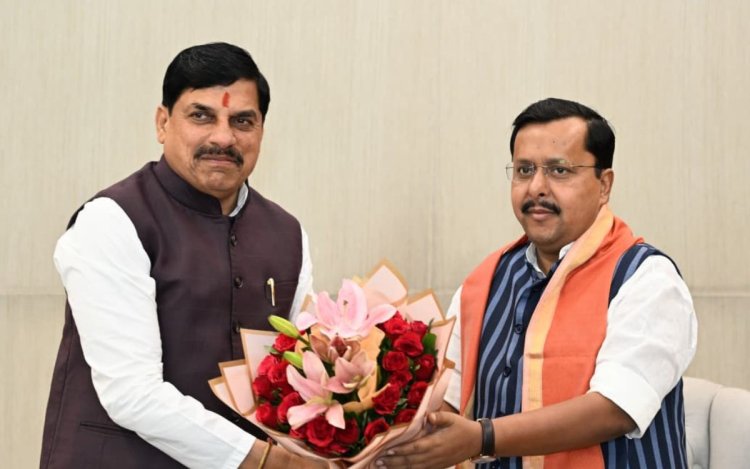 दिल्ली में CM डॉ. मोहन यादव की राष्ट्रीय अध्यक्ष नितिन नबीन से मुलाकात