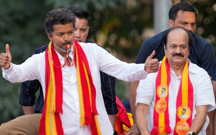 शपथ से पहले फंसा विजय का सत्ता गणित: अभी भी बहुमत से दूर TVK, 2 विधायकों का चाहिए समर्थन