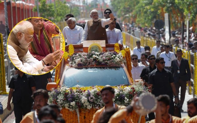 सोमनाथ मंदिर के पुनर्निर्माण के 75 वर्ष पूरे: पीएम मोदी ने किया भव्य कुंभाभिषेक