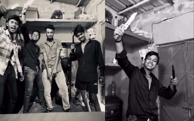 रीवा: नाबालिगों बेखौफ सोशल मीडिया पर लहरा रहे अवैध हथियार, वायरल वीडियो से मचा हड़कंप
