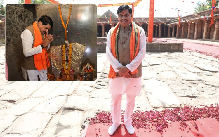 धार में बोले मुख्यमंत्री डॉ मोहन यादव  भोजशाला में बनेगा सरस्वती लोक, भोज शोध संस्थान भी बनाएंगे. आंदोलन में प्राणों की आहूति देने वालों को 5-5 लाख रुपए का ऐलान
