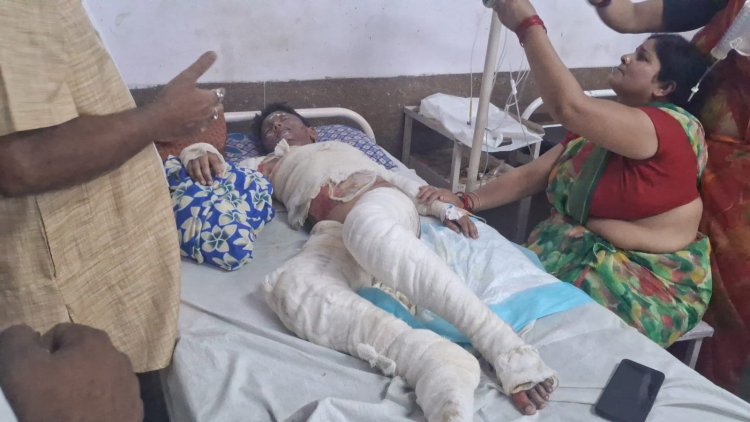 रीवा में सिलेंडर फटने से बड़ी दुर्घटना, चार लोग झूलसे, जांच में जुटी पुलिस