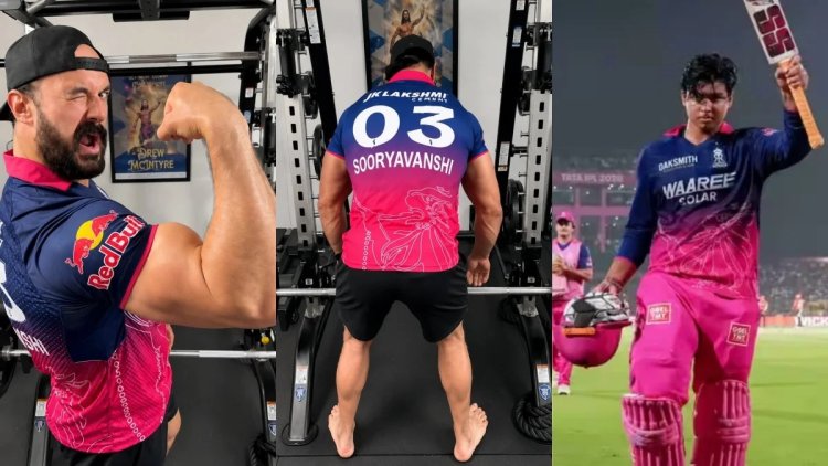 वैभव का क्रेज WWE तक! ड्रू मैकइंटायर ने पहनी वैभव सूर्यवंशी की जर्सी, सोशल मीडिया पर वायरल हुआ वीडियो