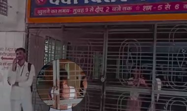 सतना जिला अस्पताल में बड़ी लापरवाही: OPD में आधे घंटे तक बंद रहीं दो छात्राएं, गेट पर लगा दिया ताला