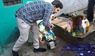 नर्मदा लाइन से पानी चोरी करने वालों पर निगम का शिकंजा, 67 मोटर पंप जब्त; जुर्माना भी वसूला