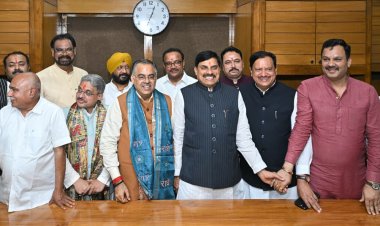 राज्यसभा चुनाव: भाजपा प्रत्याशी तरुण चुग और रजनीश अग्रवाल ने भरा नामांकन, सीएम मोहन यादव रहे मौजूद