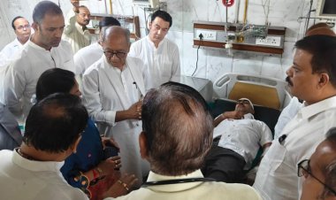 कांग्रेस विधायक विपिन जैन का एक्सीडेंट, प्रदर्शन में शामिल होने जा रहे थे तभी हुआ हादसा, अस्पताल में भर्ती