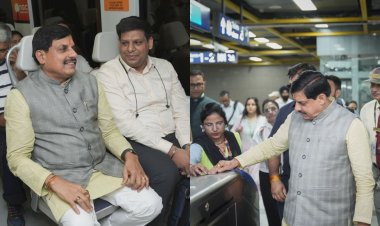 दिल्ली मेट्रो में सफर कर मुख्यमंत्री डॉ. मोहन यादव ने दिया ग्रीन मोबिलिटी का संदेश