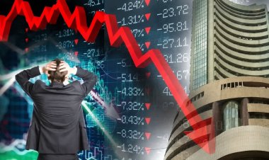 सेंसेक्स में 200 अंक की गिरावट 73700 पर कर रहा कारोबार निफ्टी 100 अंक टूटा