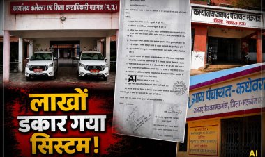मऊगंज: मनरेगा को लगा दीमक!  नाडेप, नाली, सड़क और शौचालय निर्माण कागजों में गायब, जांच टीम भी हैरान