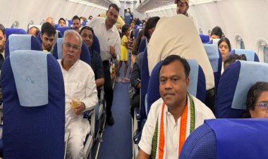 दिल्ली-रायपुर फ्लाइट नागपुर डायवर्ट: विमान में भूपेश बघेल समेत कई बड़े नेता थे सवार