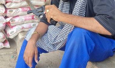 पिस्टल के साथ रेंजर के ड्राइवर का फोटो-वीडियो वायरल, जांच की मांग 