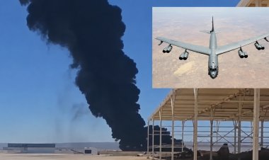 अमेरिका के कैलिफॉर्निया में B-52 बॉम्बर विमान क्रैश 8 लोगों की मौत