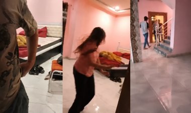 रेंजर को पत्नी ने दूसरी महिला के साथ पकड़ा, होटल से सड़क तक हाईवोल्टेज ड्रामा