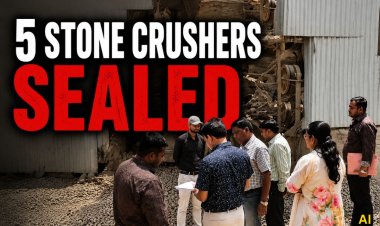 मैहर में प्रशासन की बड़ी कार्रवाई: नियमों के उल्लंघन पर 5 स्टोन क्रेशर सील