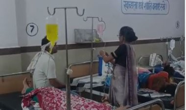 मऊगंज जिला अस्पताल बना लापरवाही का अड्डा,आउटसोर्स डी ग्रेट कर्मचारी के हाथों मरीजों की जान दांव पर