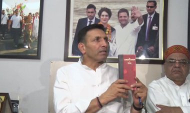 राष्ट्रपति के दौरे और आदिवासी मुद्दों पर सियासत गरम, जीतू पटवारी ने भाजपा पर लगाए गंभीर आरोप