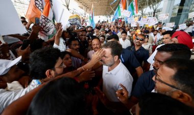 राहुल गांधी का छत्तीसगढ़ दौरा: अभनपुर में कांग्रेस प्रशिक्षण शिविर में शामिल हुए नेता प्रतिपक्ष