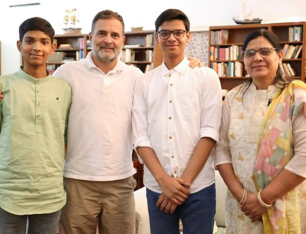 राहुल गांधी ने की छात्र सार्थक सिद्धांत से मुलाकात, CBSE OSM सिस्टम पर उठाए सवाल