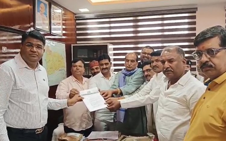 मऊगंज में कांग्रेस ने कलेक्टर को सौंपा ज्ञापन, 7 सूत्रीय मांगों पर कार्रवाई की मांग