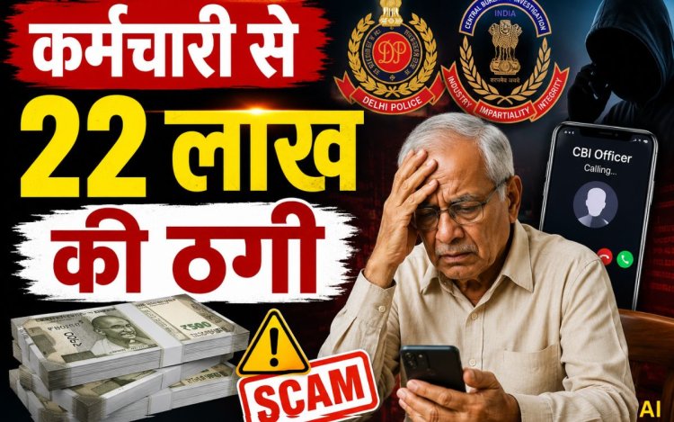मैहर में 'डिजिटल अरेस्ट: CBI अफसर बनकर कर्मचारी से 22 लाख की ठगी, तीन पर FIR