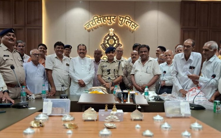जैन मंदिरों में चोरी करने वाले गिरोह का पर्दाफाश, 250 साल पुरानी मूर्तियां समेत लाखों का माल बरामद
