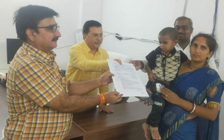 18 माह की आंशी को मिला सुनने-बोलने का उपहार, 6.50 लाख की सर्जरी होगी निःशुल्क  