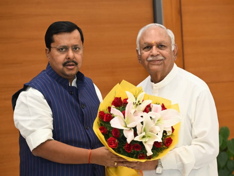 BJP अध्यक्ष नितिन नबीन से मिले सुरेश पचौरी MP के संगठनात्मक मुद्दों पर दिल्ली में हुई अहम चर्चा