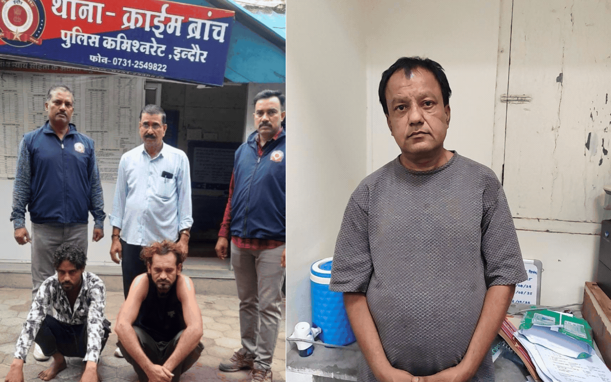 इंदौर क्राइम ब्रांच की बड़ी कार्रवाई, अवैध मादक पदार्थ के साथ 2 आरोपी गिरफ्तार