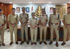सिंगरौली पुलिस के 3 निरीक्षक बने DSP, पदोन्नति समारोह में हुआ सम्मान