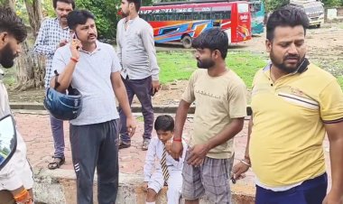 5 मिनट में पहुंची डायल-112, घायल बच्चे की बचाई जान