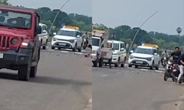 रीवा में सड़क पर बिखरी नशीली कफ सिरप की शीशियां, लूटने के लिए उमड़ी भीड़