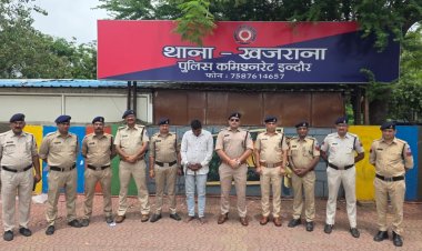 इंदौर: 11 लाख की ब्राउन शुगर के साथ तस्कर गिरफ्तार, खजराना पुलिस ने ने किया बड़ा खुलासा